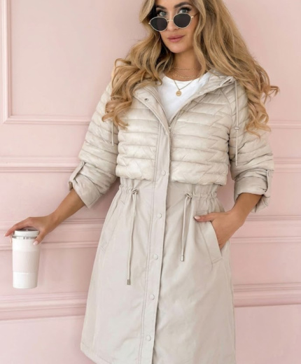 Parka Celestina Bež